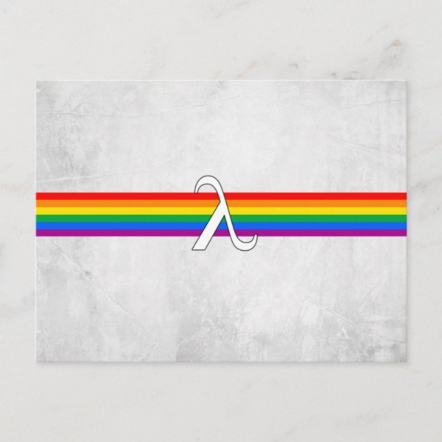 Postal Activismo del Orgullo Gay (Anverso)