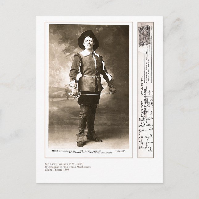 Postal Actor Lewis Waller (Anverso)