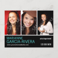 Actor Triple Headshot