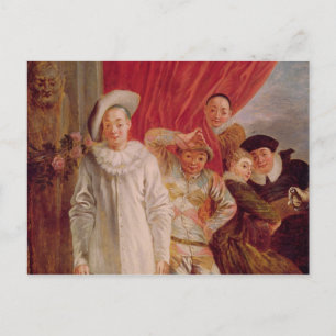 Postal Actores de la comedia italiana