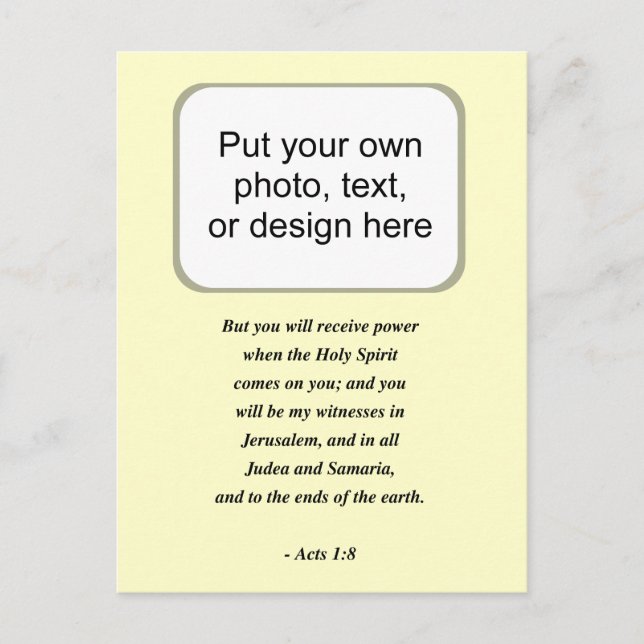 POSTAL ACTOS 1:8 (Anverso)