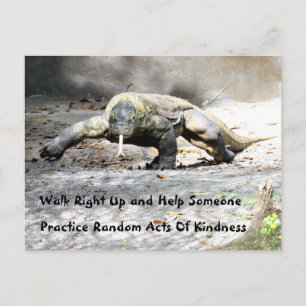 Postal Actos aleatorios de bondad - Komodo Dragon (0751)