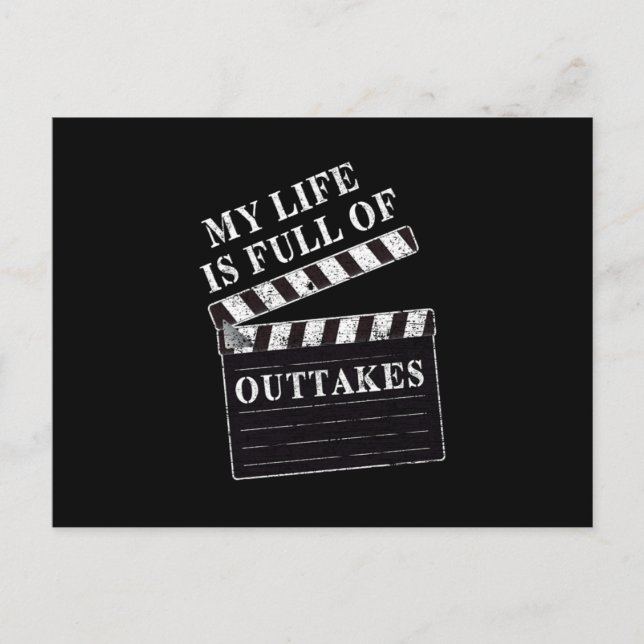 Postal Actriz actriz de cine de tablero de cuadros de tea (Anverso)