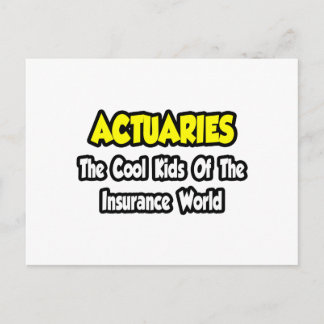 Postal Actuarios...Guay Kids of Insurance World