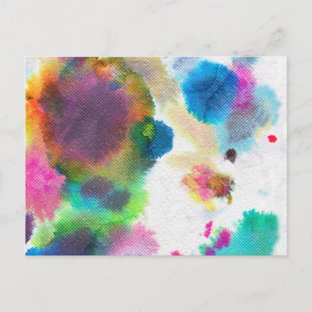 Postal ¡acuarela! (Anverso)