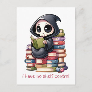 Postal Acuarela Amante de Libros Segador