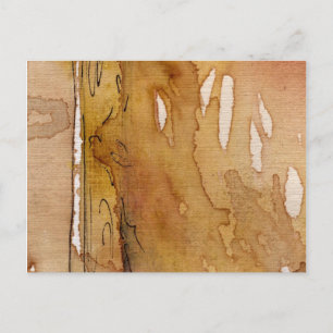 Postal acuarela de fondo artístico