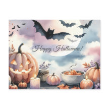 acuarela de Halloween