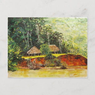Postal Acuarela de Panamá