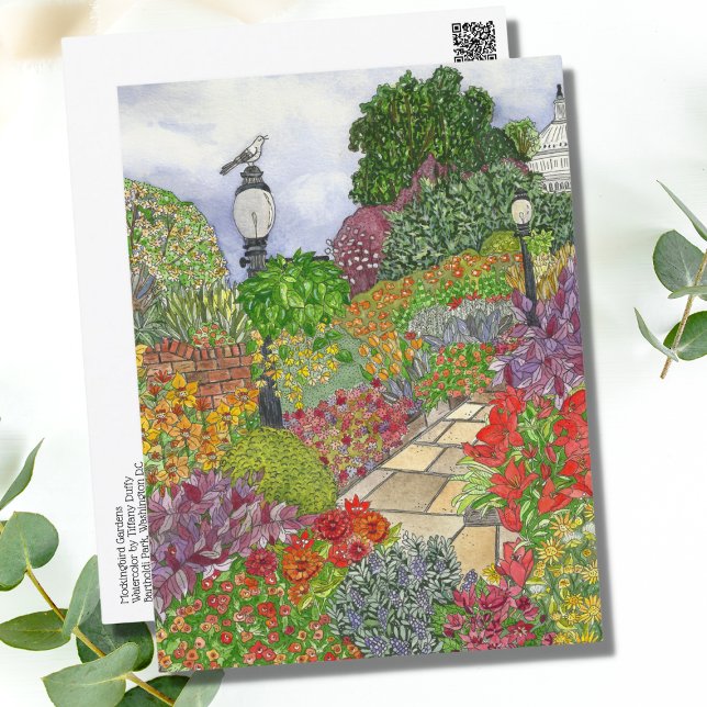 Postal Acuarela de Washington D.C. (Subido por el creador)