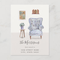 Acuarela Nuevo cambio de domicilio