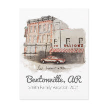 acuarela Postcard Walmart