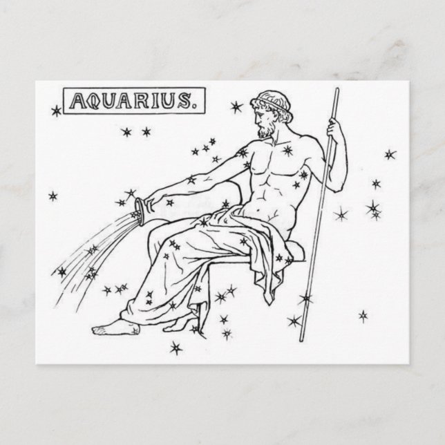 Postal Acuario (Anverso)