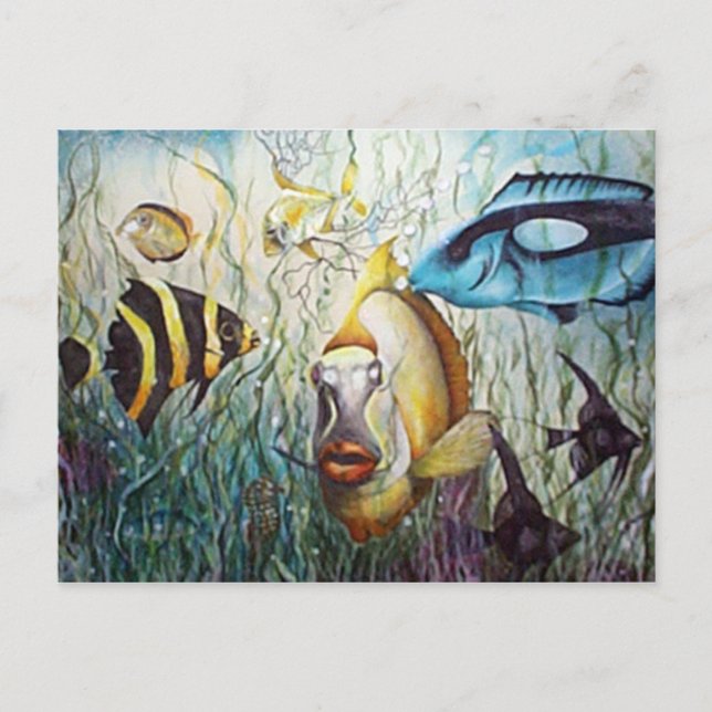 Postal Acuario (Anverso)