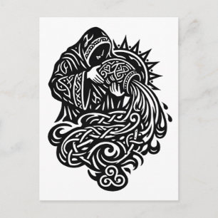Postal Acuario — El Aguador por BurnsInHell