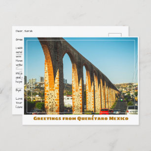 Postal Acueducto de Querétaro México