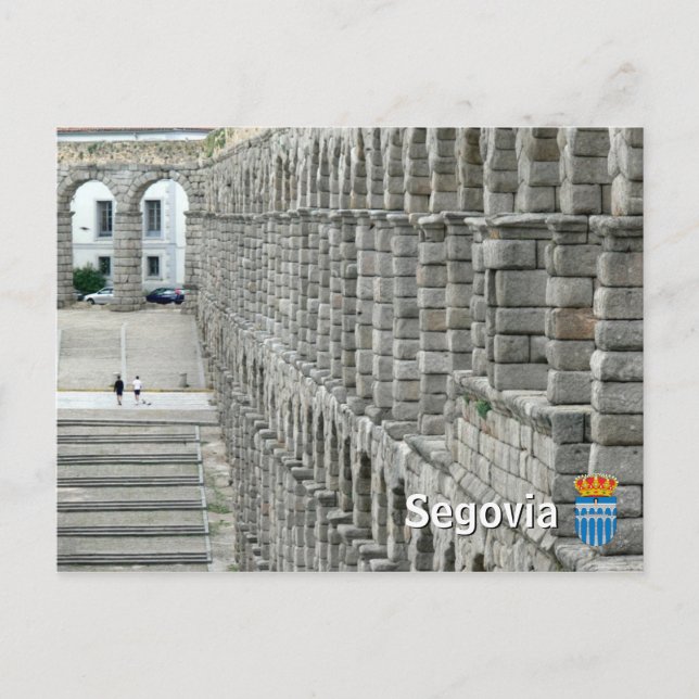 Postal Acueducto de Segovia (Anverso)