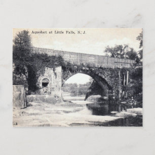 Postal Acueducto Morris Canal, Pequeñas Cataratas, NJ Vin