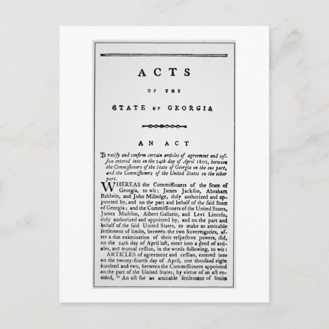 Postal Acuerdo que documenta la retirada forzosa de la en (Anverso)