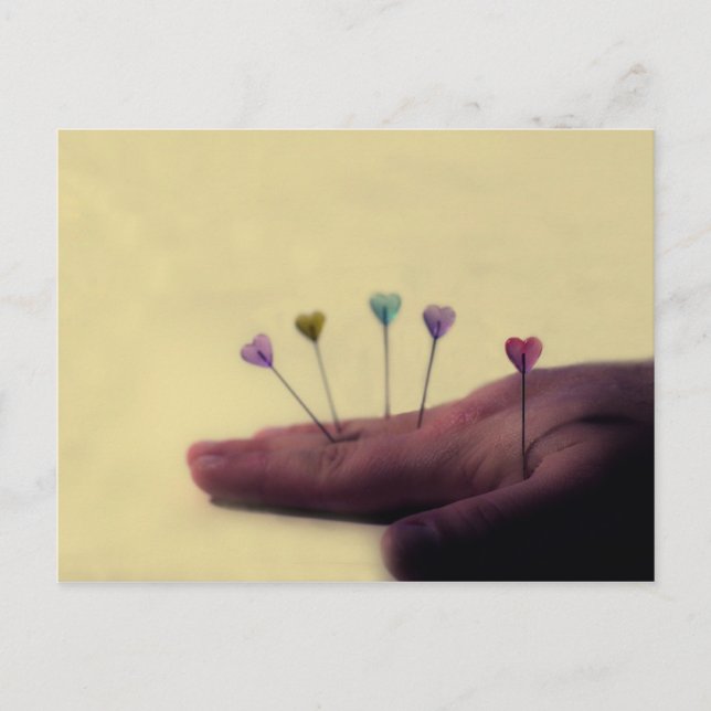 Postal Acupuntura de amor (Anverso)