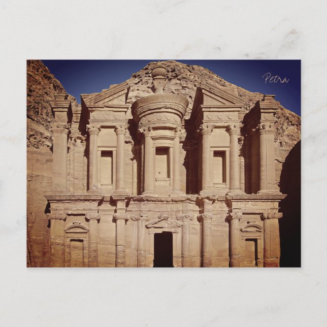 Postal Ad Deir - Petra - Jordanien (Anverso)