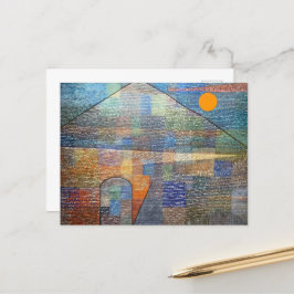 Postal Ad Parnassum de Paul Klee, Resumen de Arte