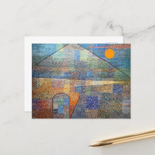 Postal Ad Parnassum de Paul Klee, Resumen de Arte