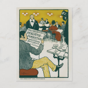 Postal Ad Poster 1895