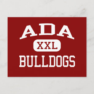 Postal Ada - Bulldoges - Ada High School - Ada Oklahoma