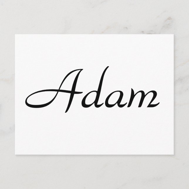 Postal Adam (Anverso)