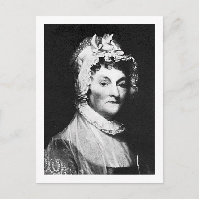Postal Adams ~ Abigail Adams First Lady 1797 - 1801 (Anverso)