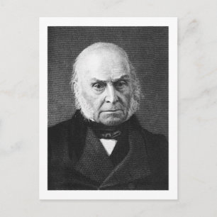 Postal Adams ~ John Quincy Adams Presidente de Estados Un