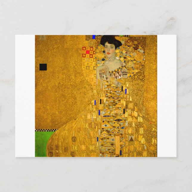 Postal Adele Bloch Bauer (Anverso)