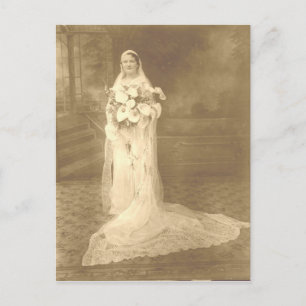 Postal Adele Boda Postcard