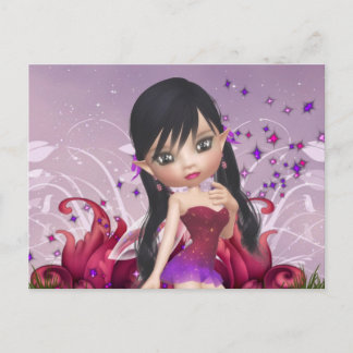 Postal Adele Fairy Postcard