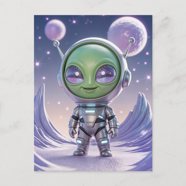 Postal Adicción de Alien (Anverso)