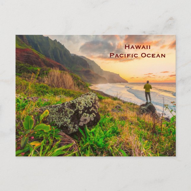 Postal Adición de Viajes por Viaje de Hawái (Anverso)