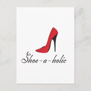 Postal Adicto a los zapatos