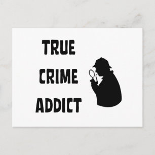 Postal Adicto al crimen verdadero