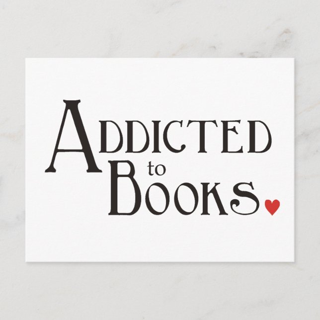 Postal Adictos a los libros (Anverso)