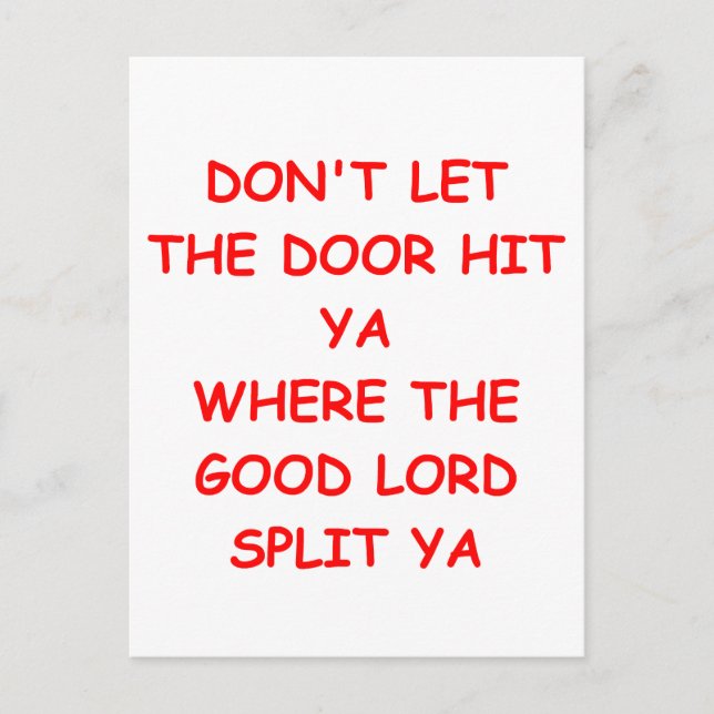 Postal adiós (Anverso)