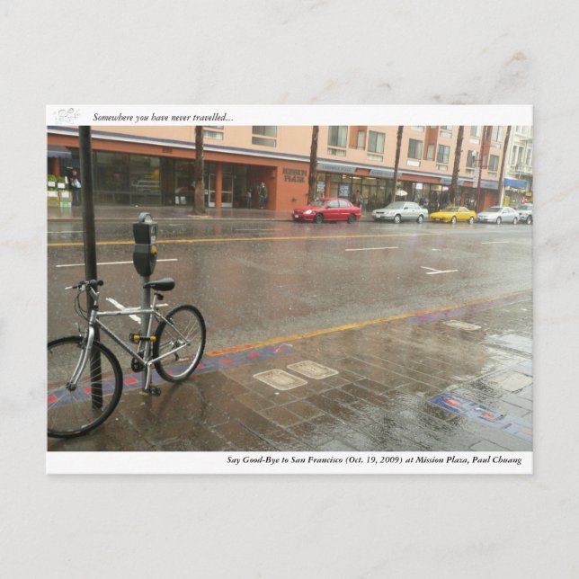 Postal Adiós a San Francisco... (Anverso)