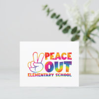 Adiós Escuela Primaria Tie Dye Último Día 