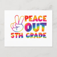 Adiós quinto grado Tie Dye último día 5to grado