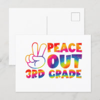 Adiós Tercer Grado Tie Dye Último Día 3er Grado 