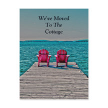 Adirondack Beach Chairs Verde azulado Lake House M