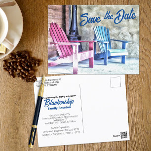 Postal Adirondack Chairs Family Reunion agrega tu foto