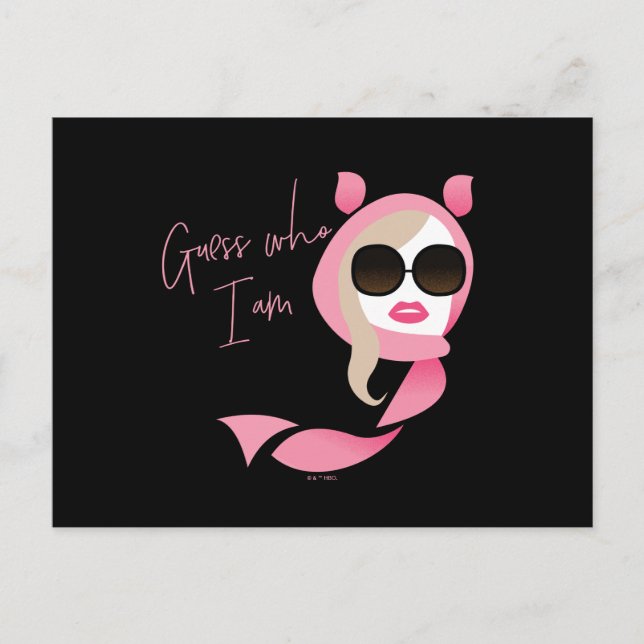 Postal Adivina Quién Soy - La Blanca Lotus (Anverso)