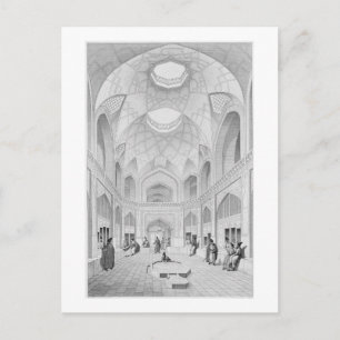 Postal Adji Seid Hussein Bazaar, en Kashan, de 'Voyage'