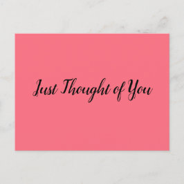 Postal - Admiración: "respeto y cálida aprobación"